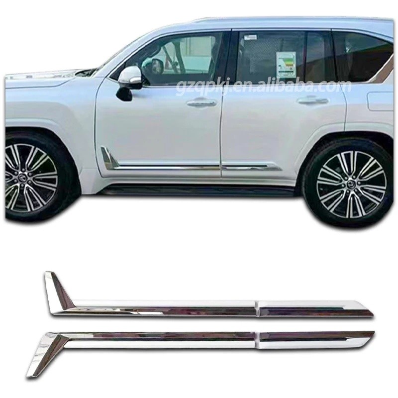 สําหรับ 23 Lexus LX600 Body Trim LX600 Chrome ตกแต่ง LX600 ประตู Anti-scratch Strip Body Anti-collis