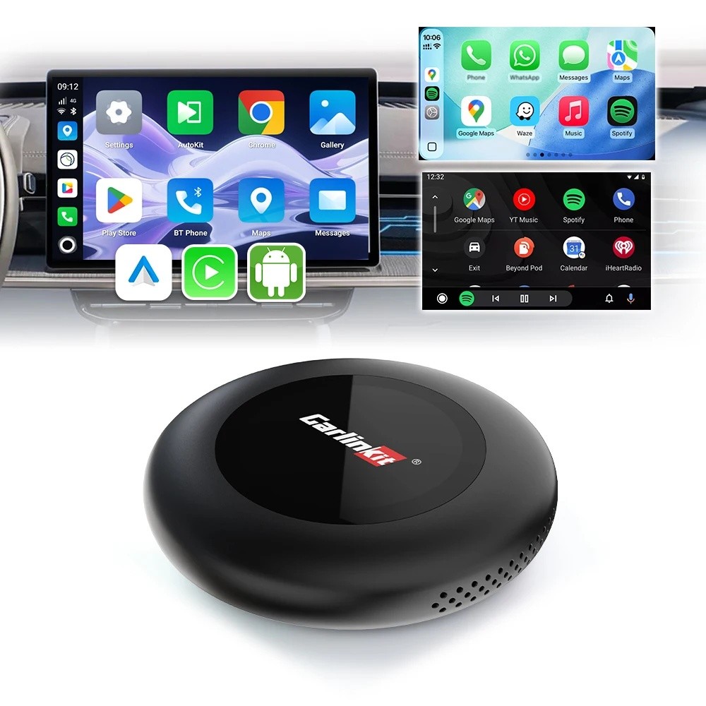PHAW carlinkit Android 15 Tbox Ultra3 8 ram 128 512gb Sm6350 รถไร้สายทีวี Ai กล่องอะแดปเตอร์อัตโนมัต