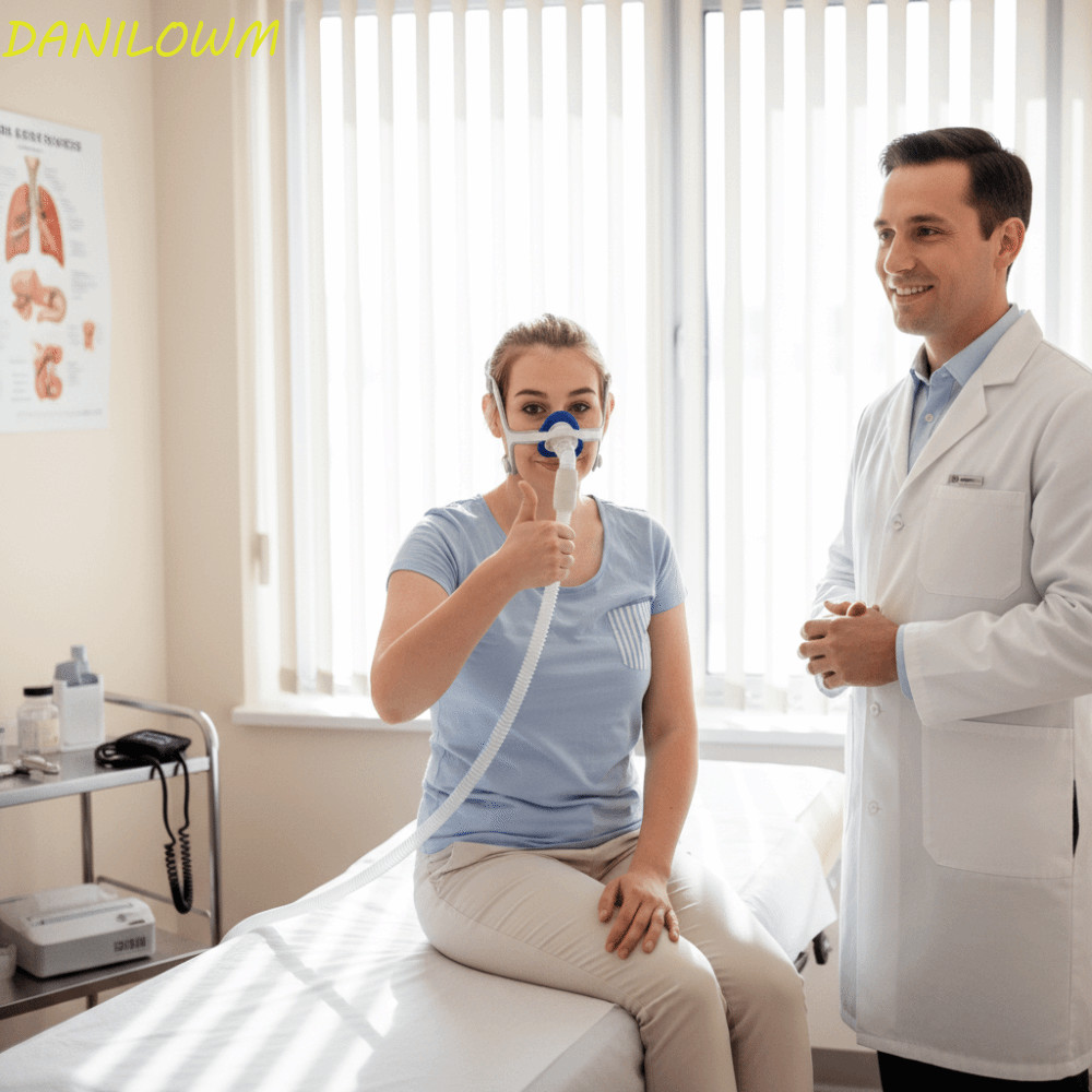 DANILOWM CPAP Nasal Mask Liners, Breathable Fabric Soft CPAP Mask Covers, Hypoallergenic สบายนํากลับ
