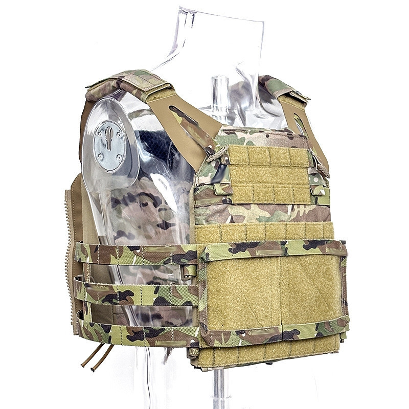 P POA MC Camouflage JPC2.0 เสื้อกั๊กยุทธวิธีกลางแจ้งพัดลมทหารน้ําหนักเบา Ending MOLLE Vest 500D ไนลอ