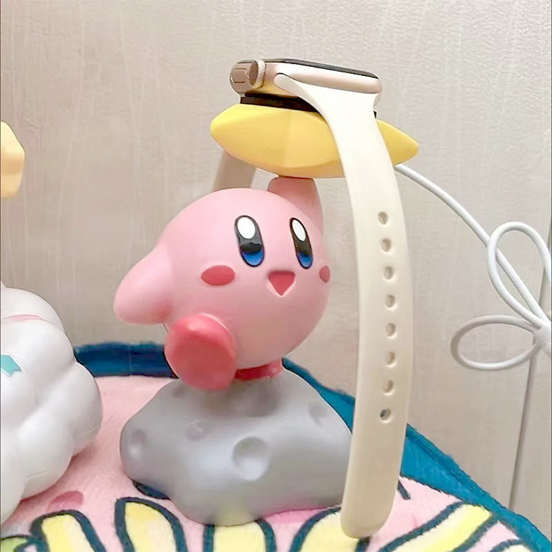 [nameip1.th] Creative Star Kirby เหมาะสําหรับ iwatch Apple Watch Charger Stand Huawei Watch แท่นชาร์