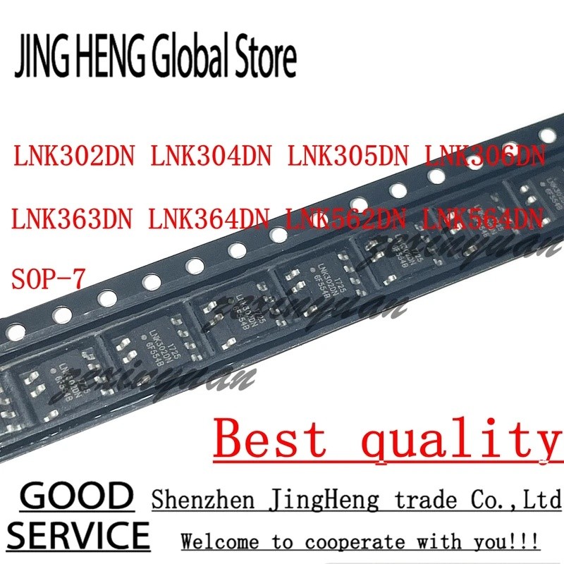 5PCS LNK302DN LNK304DN LNK305DN LNK306DN LNK363DN LNK364DN LNK562DN LNK564DN SOP-7 ชิปขายส่ง ic