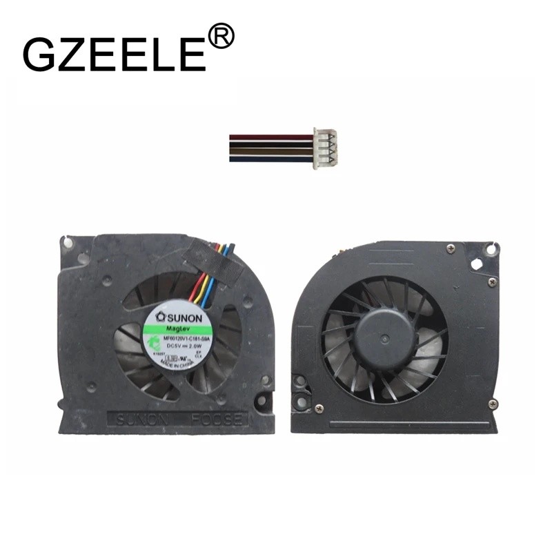* GZEELE พัดลมระบายความร้อน CPU ใหม่สําหรับ Dell Latitude E5400 E5500 C946C PP32L แล็ปท็อปโน้ตบุ๊ค C