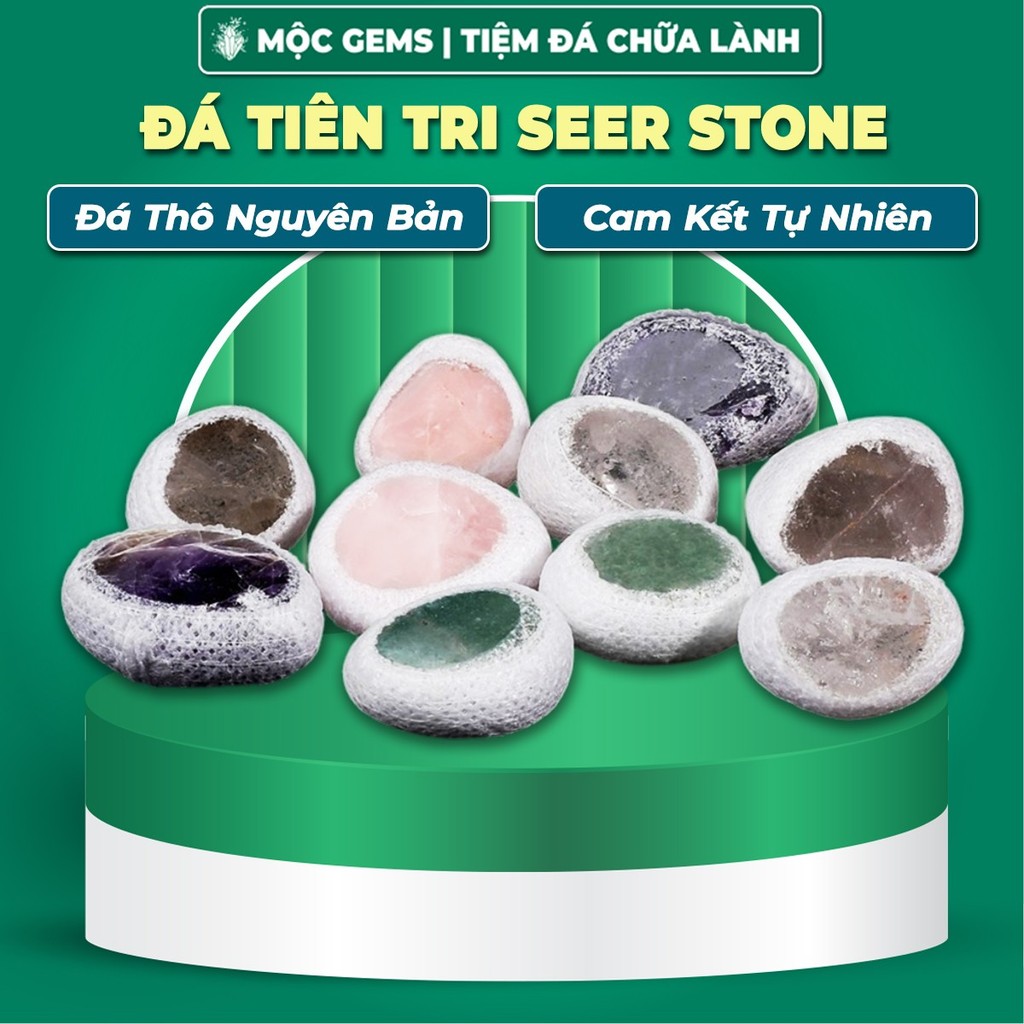 หินไข่ TRI Ema (Ema Egg Stone) Moc Gems ช่วยดึงดูดโชคและพลังงานบวก