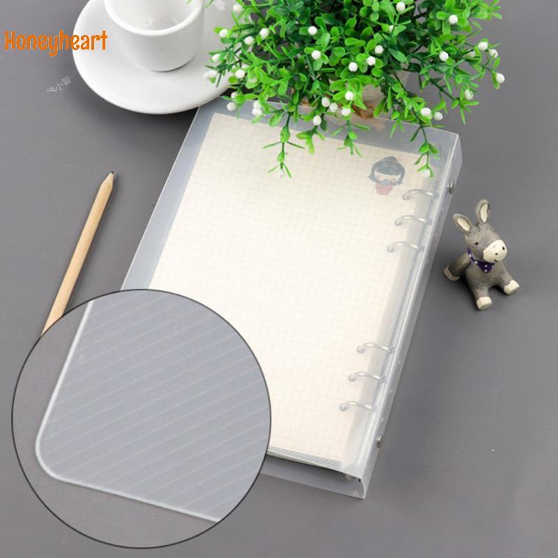 <Honeyheart> creative transparent Twpal pp binder shell a6 a5 six-Hole b5 nine-Hole folder Nice