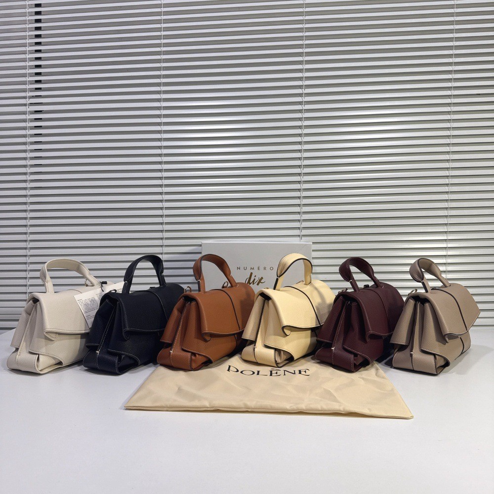 French POLENE Niche ขนาดเล็ก Smile ไหล่กระเป๋า Messenger mokki แฟชั่นหญิงกระเป๋า High-End กระเป๋าถือ