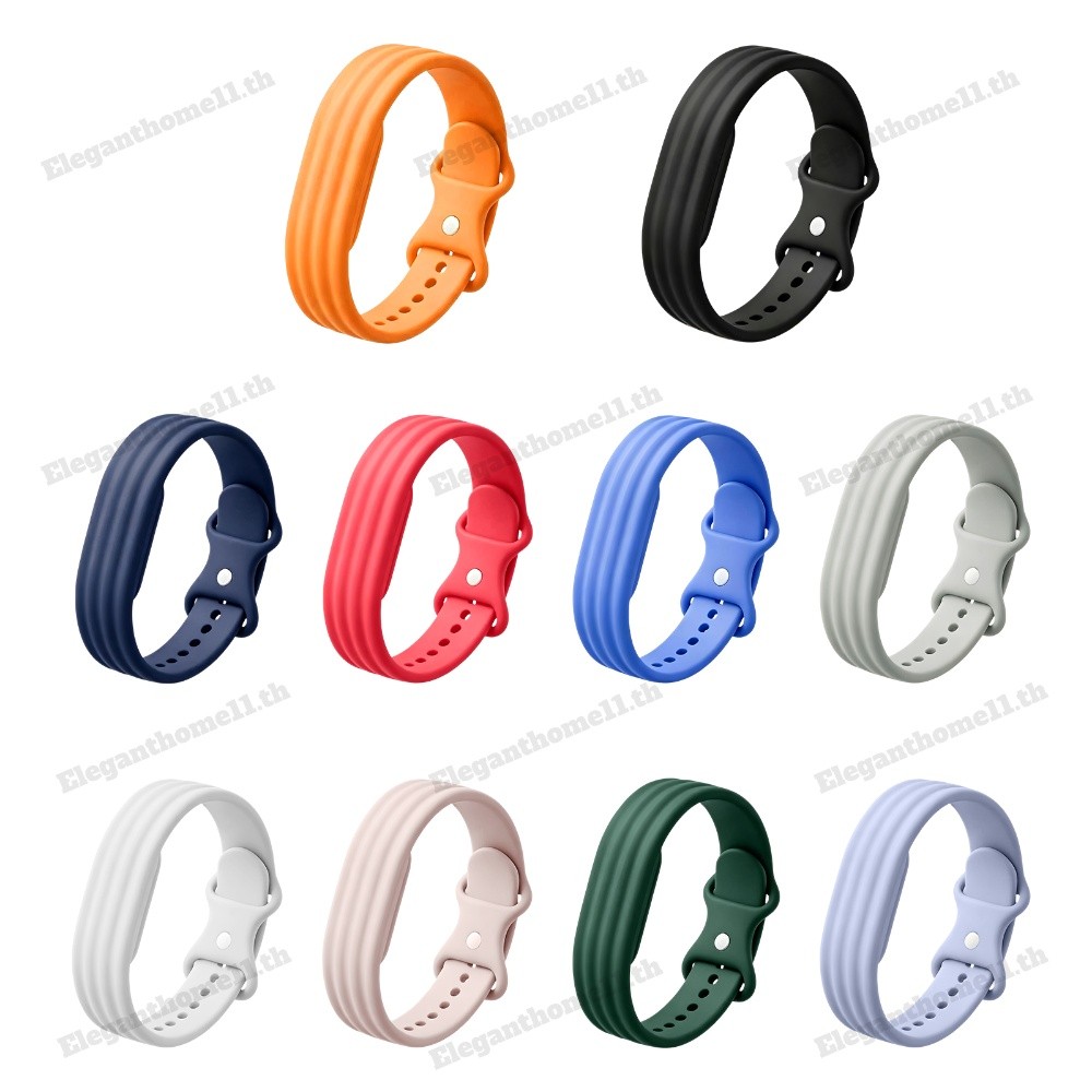 สําหรับ Google Fitbit Air ซิลิโคน Band ปรับ Screenless กิจกรรม Tracker Soft Perforated Strap สําหรับสวมใส่การออกกําลังกายทุกวัน