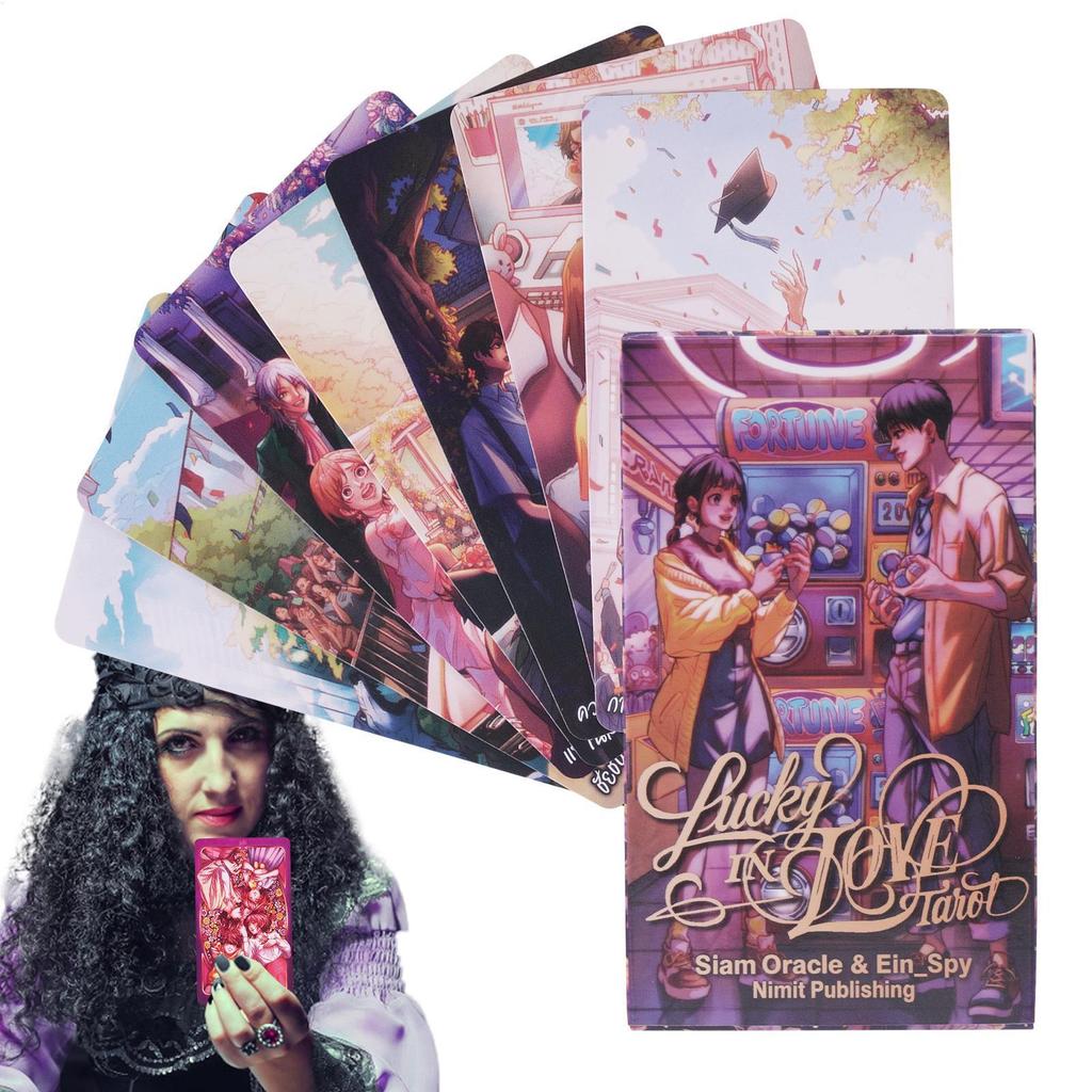 Love Oracle Classic Roses Stars Collectible 80pieces Classic Love Romance Oracle Deck profatth