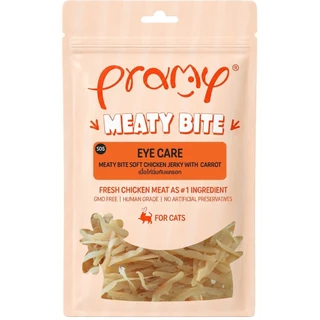 Pramy Meaty Bite พรามี่ มีทตี้ไบท์ ขนมแมวเนื้อนุ่ม ขนาด 30 กรัม