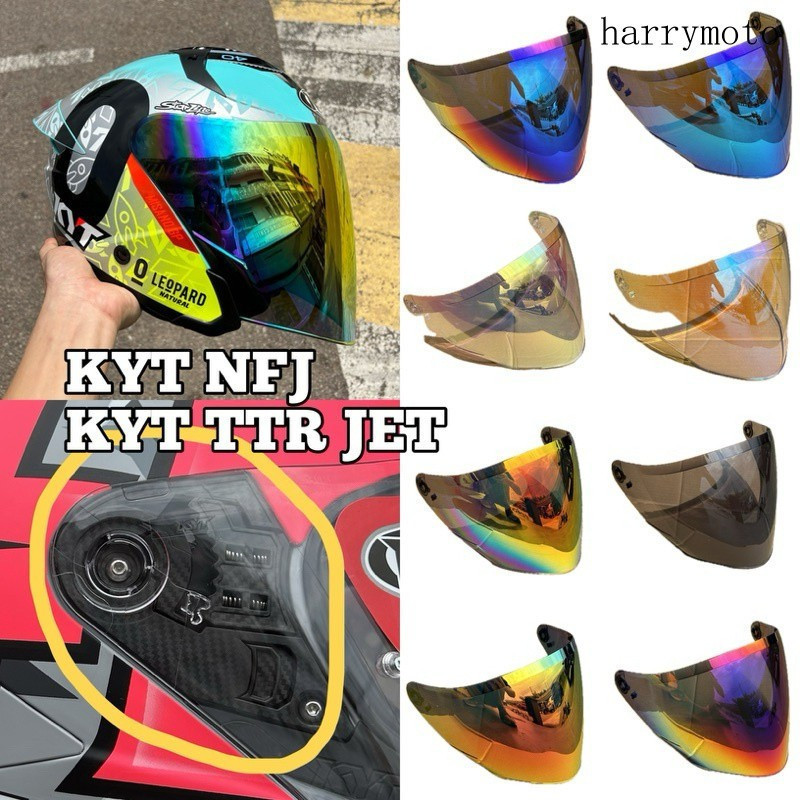 2025ใหม่ReadyStockDAY NIGHT ANTI UV VISOR KYT TTR JET