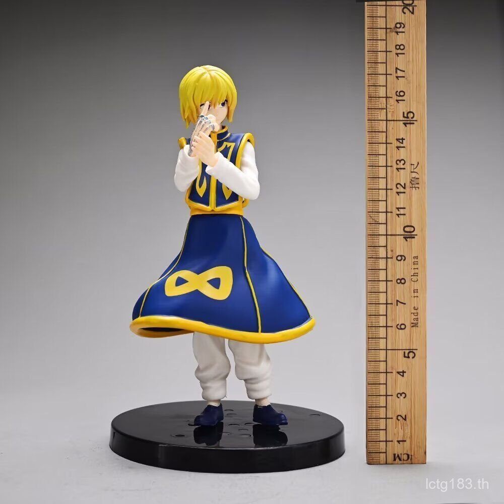 T อินเทรนด์ขายร้อน Full-Time Hunter Kurapika Hunter Chain Killer ยืน Boxed รูปรูปปั้นตกแต่งของขวัญวั