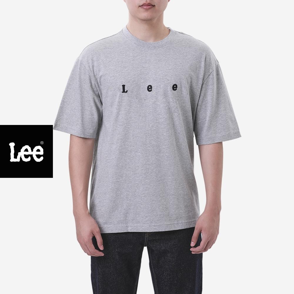 LEE เสื้อยืดแขนสั้นผู้ชาย รุ่น LE FC25MTSSC21 สีเทา
