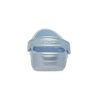 CROCS รองเท้าลำลองผู้ใหญ่ CLASSIC TINTED METALLIC CLOG - SKY ICE