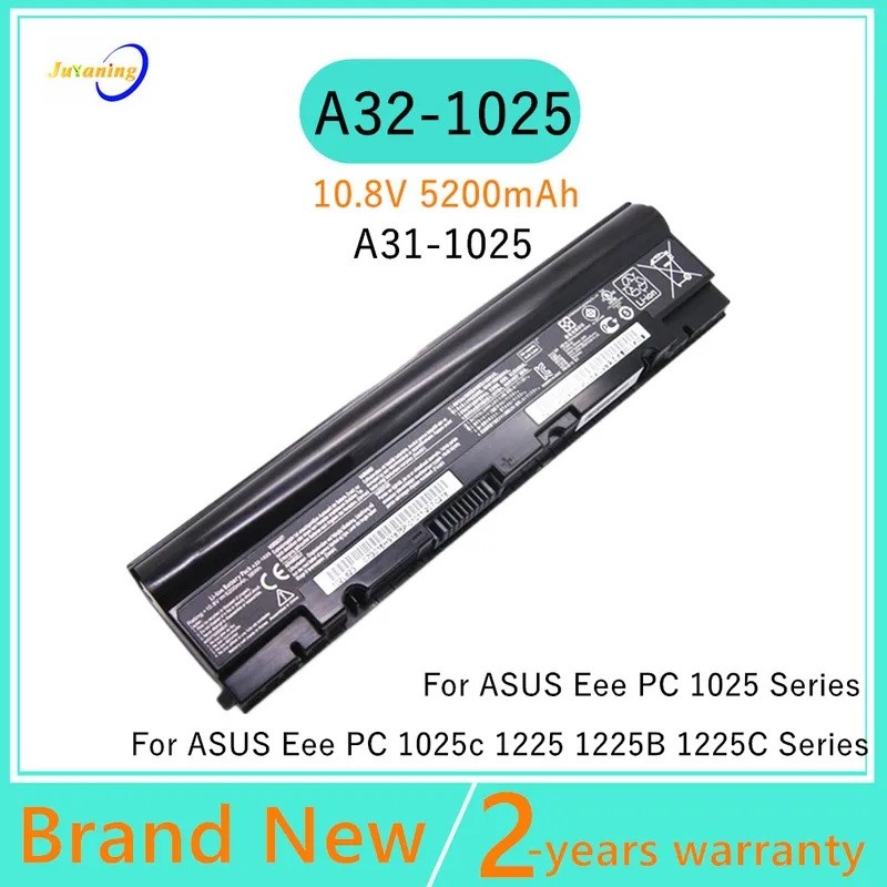 แบตเตอรี่แล็ปท็อป A31-1025 A32-1025 สําหรับ Asus สําหรับ Eee PC 1025 1025C 1025CE 1225B 1225C R052 R
