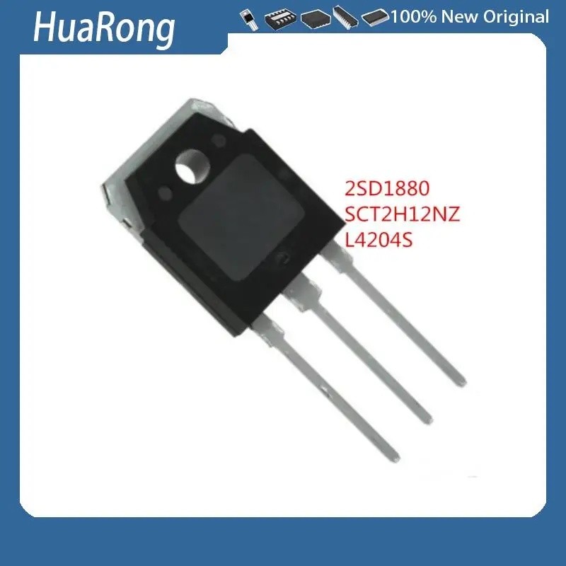 10 ชิ้น/แบทช์ 2SD1880 SCT2H12NZ SCT2H12 L4204S D4204S 20A/400V TO-3PF
