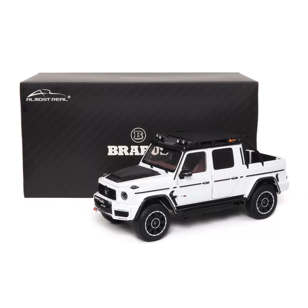 AR 1/18 PS 800 Adventure Edition XLP 2020 สีขาว Style Number:860524ชื่อ: Brabus G 800 Adventure XLP-