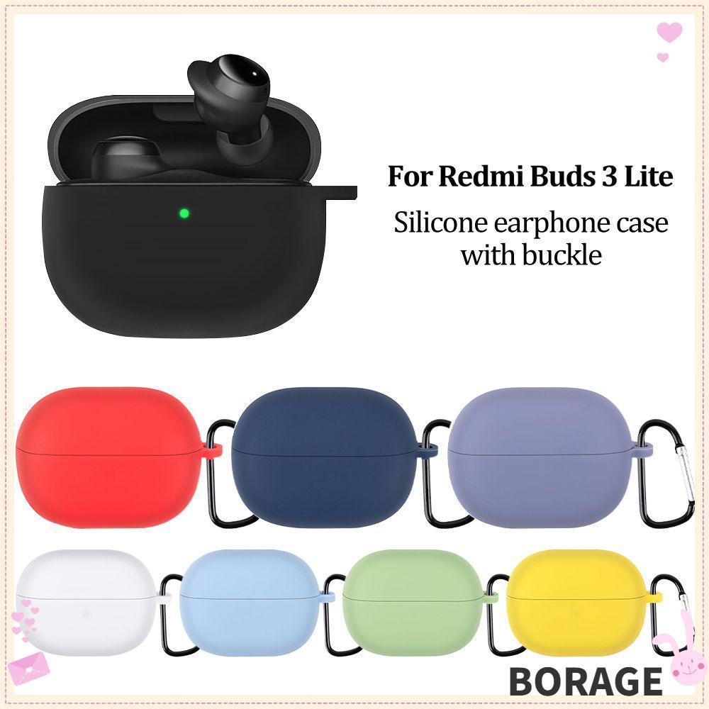 BORAG อุปกรณ์ป้องกันกันฝุ่น Anti Lost Soft Shell สําหรับ Redmi Buds 3 Lite