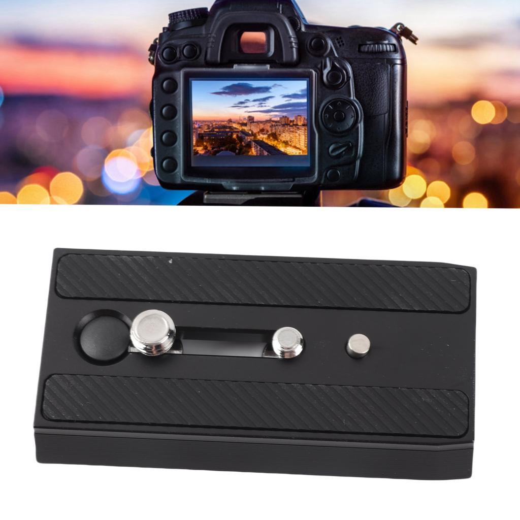 Calinodesign Quick Release Plate ขาตั้งกล้องพร้อมสกรู 1/4in และ 3/8in อลูมิเนียมอัลลอยด์กล้องสําหรับ