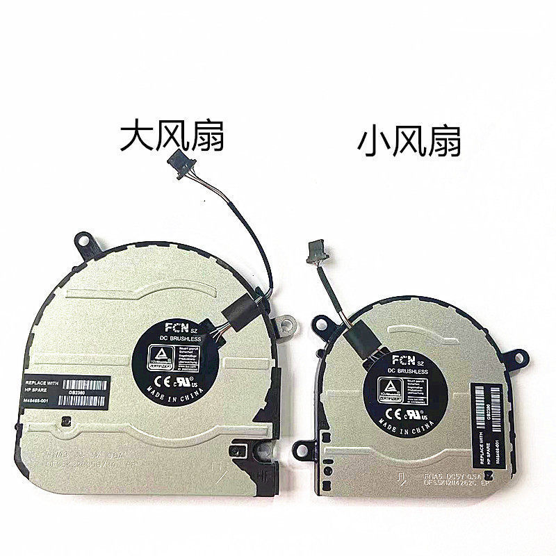ใหม่เปลี่ยนพัดลมระบายความร้อนสําหรับ HP 15M-EU 15M-ES 15T-ES 15Z-EU 15-EUES W149 W150