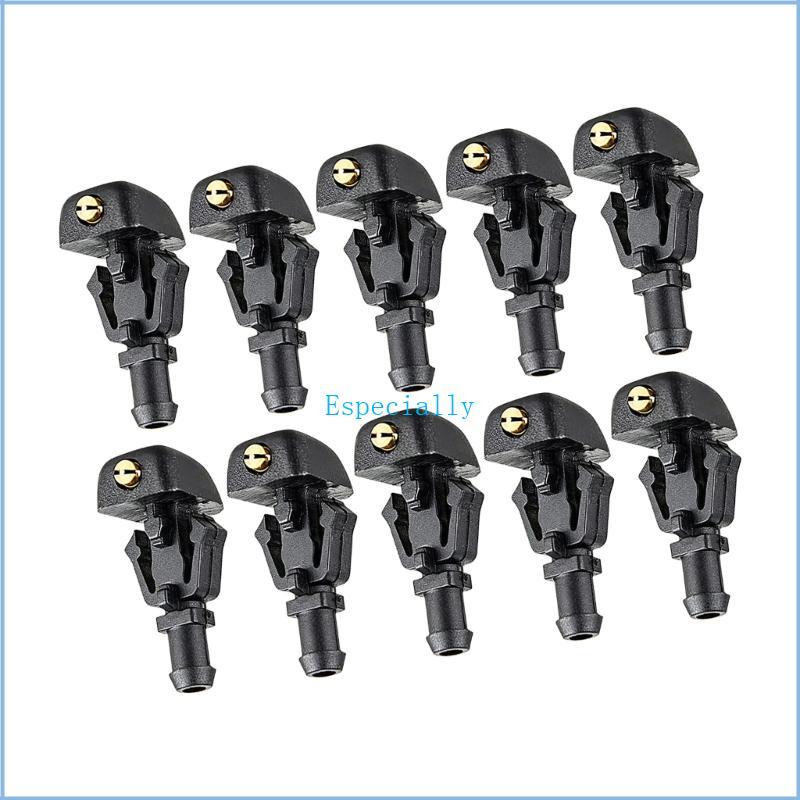 ESP หัวฉีดเครื่องซักผ้ากระจกรถยนต์ 3W7Z17603AA 10 แพ็คสําหรับการซ่อมแซมทําความสะอาดกิจวัตร
