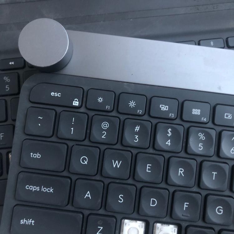 Logitech MX Keys คีย์บอร์ดบลูทูธไร้สาย Craft Keyboard Knob Keyboard Keycap Buckle Accessories Base