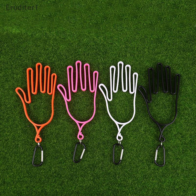 [EruditerT] 1 PC Golf Gloves Holder With Carabiner Golf Gloves Stretcher Golfer Tool Gear Gloves Ra 
