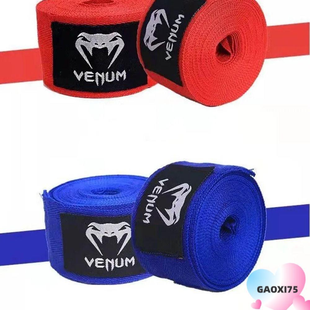 GOXI75 Boxing Wraps, Breathable Black Red White Soft Bracelets, Cotton Wraps Bandage Boxing