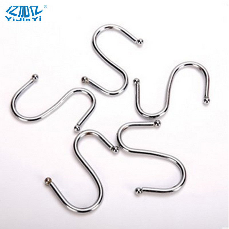Yijiayi Drying Rack S Hook S-Shaped Hook ฟรีแขวน Cooperation เสื้อผ้าสนับสนุนแขวนวัตถุ Hook Kitchen 