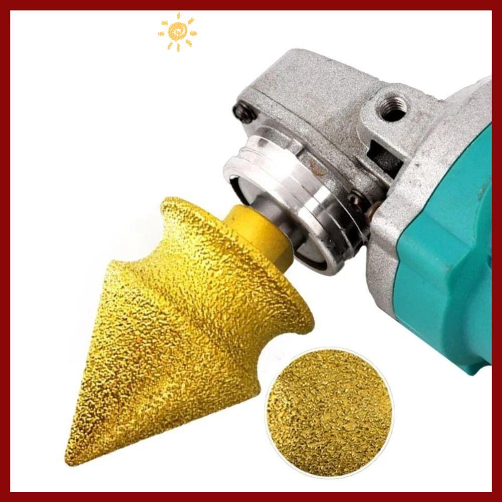 PTKFPT09 Beveling Chamfer Bit, เพชรบดล้อ Chamfer เจาะ Bit, Multi-functional Reaming กรวย M10 หลุมเจา