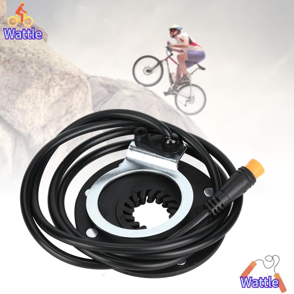 WATTLE Pedal Assist Sensor, 8 แม่เหล็ก 3 ขา Ebike Power Sensor, ทนทาน 90 ซม.ความยาว 24/36/48V เซ็นเซ