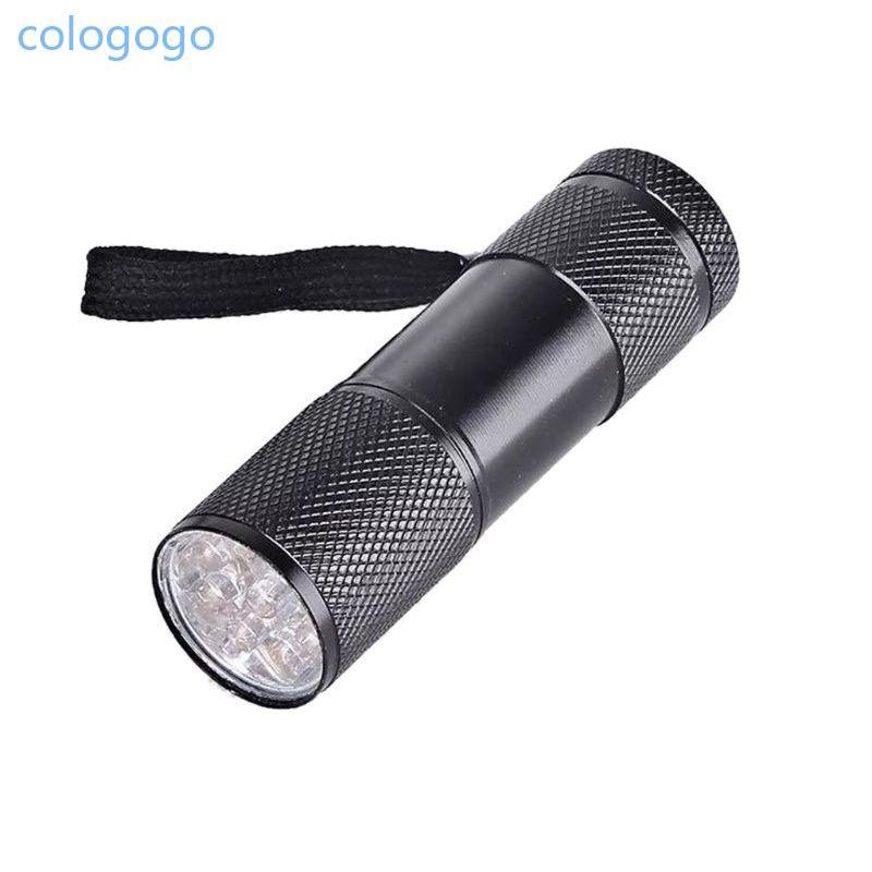 COLO โคมไฟ UV ขนาดเล็ก 395 สําหรับนาโนเครื่องตรวจจับโคมไฟ UV แบบพกพาสําหรับปากกาหมึกที่มองไม่เห็นสุน