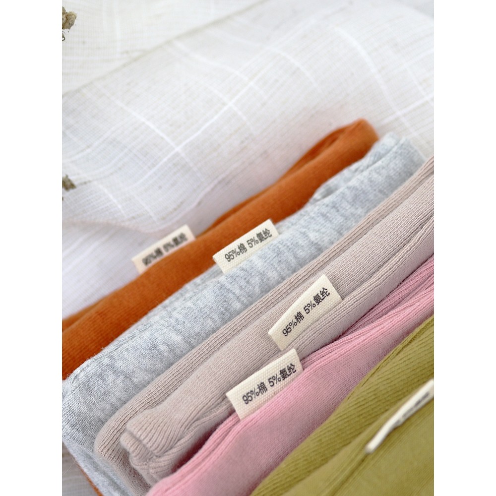 Double-Layer Cold-Proof ขี่จักรยานคอสนับสนุนสีทึบอัพเกรด Ratio 95 ผ้าฝ้าย Bib ผู้ชายผู้หญิงฤดูใบไม้ร