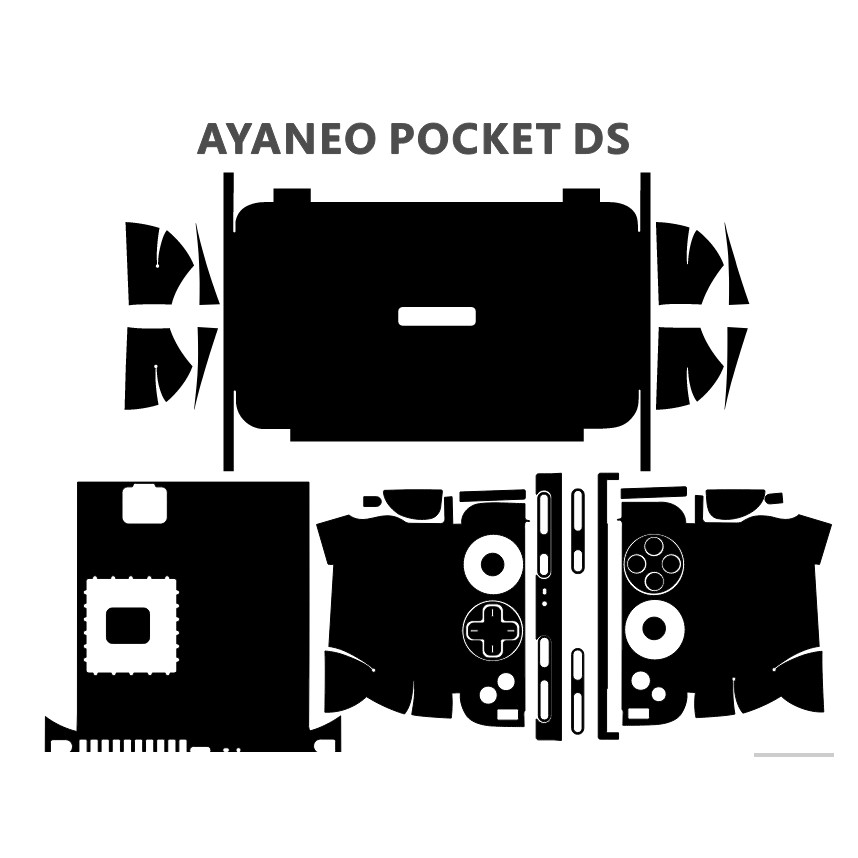 เหมาะสําหรับ 2025 Ayaneo Pocket DS สติ๊กเกอร์พิเศษฟิล์มป้องกันแบบไม่ต้องตัด