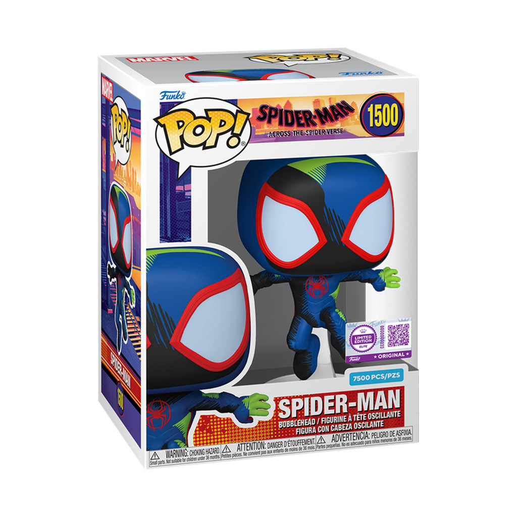 Funko Pop Marvel Marvel Spider-Man Morales Miles Morales Limited อินเทรนด์เล่น