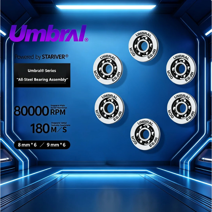 Galaxy Laboratory UMBRAL Series Bearings LDX Sima Sijun อัพเกรดแบริ่งดัดแปลงของเล่น DIY อุปกรณ์เสริม