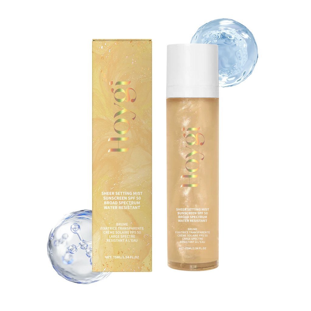 Hoygi Makeup Fixing Moisturizing Protective Spray Moisturizing Refreshing Light Texture Non-Greasy M
