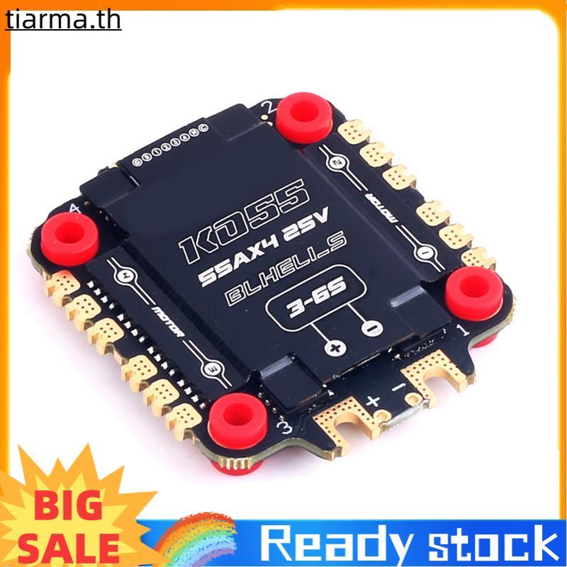 TIARMA KO55 55A 3-6S ESC แบบไม่มีแปรง 4 in 1 BLHeli_S Dshot600 30.5*30.5 มม. สําหรับ RC FPV Racing F