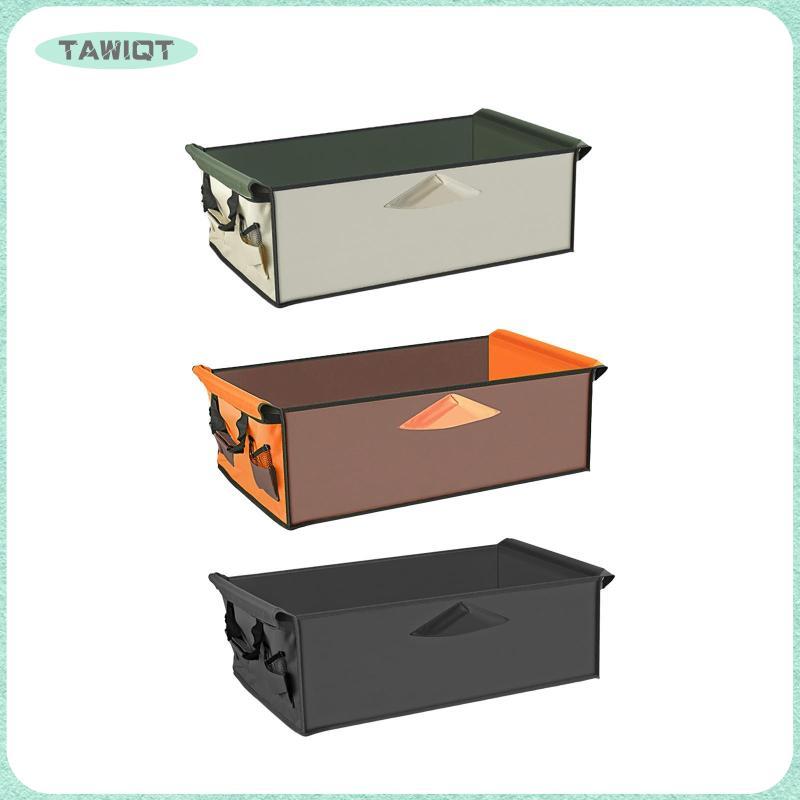 [tawiqt.th] Wagon Liner Folding Wagon Cloth Pocket Trolley Cart Liner for Shopping Picnic Garden