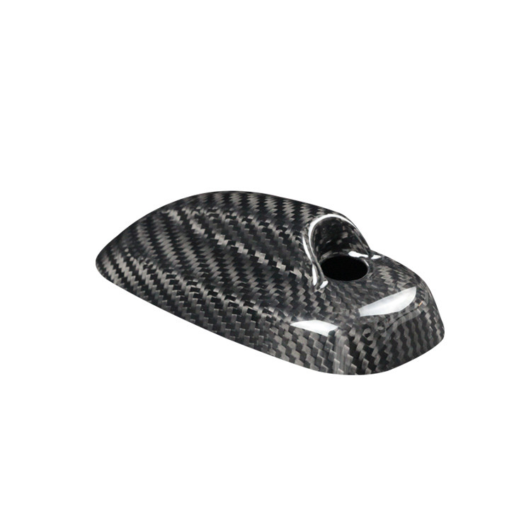 Premium-ES W-MINI-210 F Series F55 F56 อุปกรณ์เสริมภายนอกรถยนต์เสาอากาศคาร์บอนไฟเบอร์แท้ Trim สําหรั