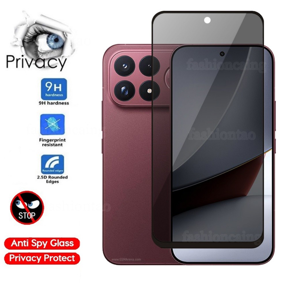 1-3 PCS หน้าจอความเป็นส่วนตัวกระจกนิรภัยป้องกันฟิล์มสําหรับ Poco F9 F 9 Ultra Pro F9Ultra F9Pro Poco