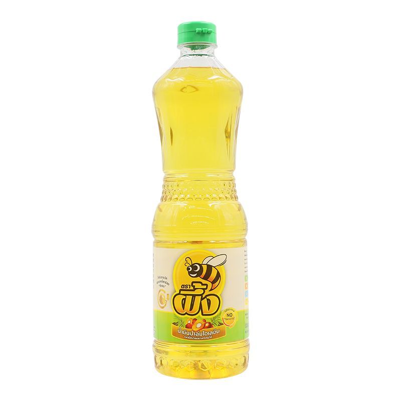 ผึ้งน้ำมันปาล์มโอเลอิน 1ลิตร Bee Palm Oil 1ltr. [หมายเลขบาร์โค้ด 8858741400069 ]