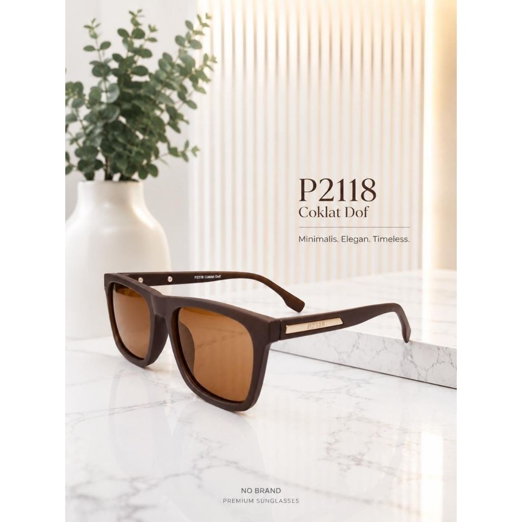 , P2118 GLASSES แว่นกันแดดผู้ชาย CURRENT TRADY GLASSES ANTI-GLARE GLASSES