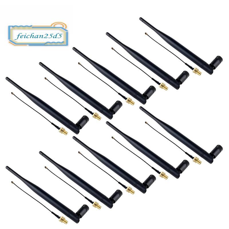 10PCS 868MHz/915MHz 5dBi SMA ชายเสาอากาศรอบทิศทางสําหรับ Smart IoT 868Mhz