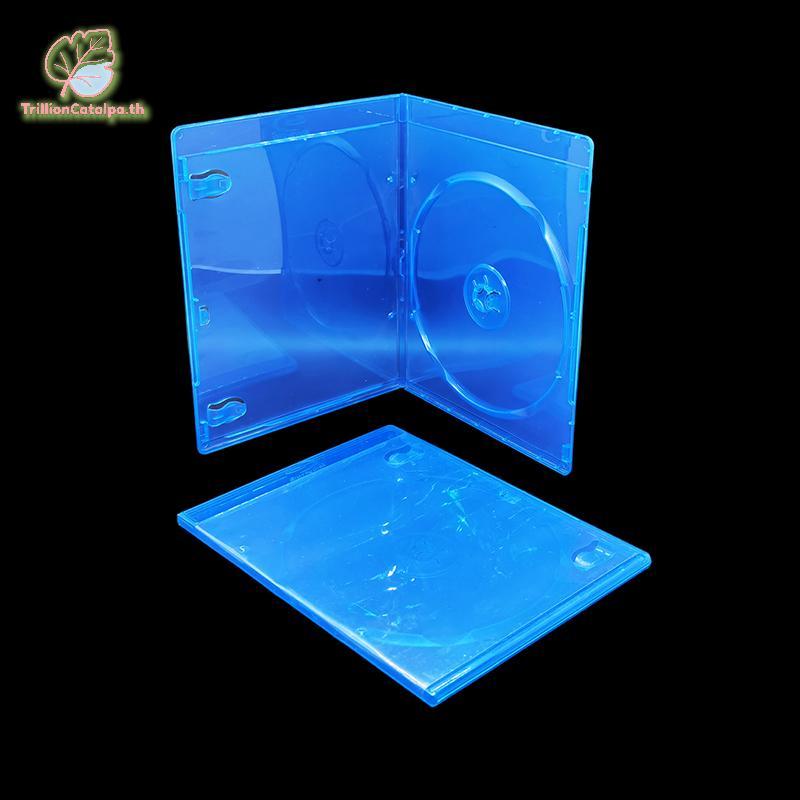 TrillionCatalpa 1PC CD Game Case Protective Boxpatible สําหรับ / Game Disk Holder Disk Case CD DVD D