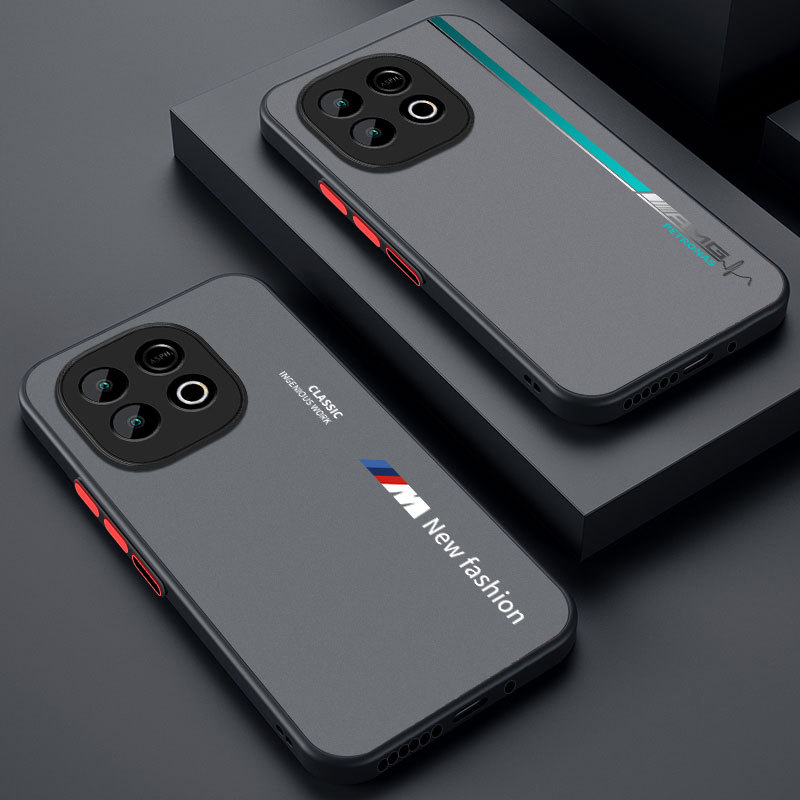 เหมาะสําหรับ iQOOZ10Turbo + เคสโทรศัพท์กันกระแทกผิวรู้สึก Z11Turbo Matte Anti-Fingerprint Z10TurboPr