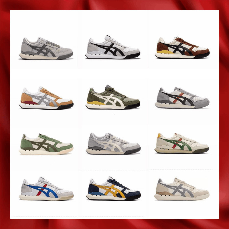 Onitsuka Tiger Ultimate 81 EX Outdoor สบาย Low-Top Casual City Commuting รองเท้าลําลอง GUKK