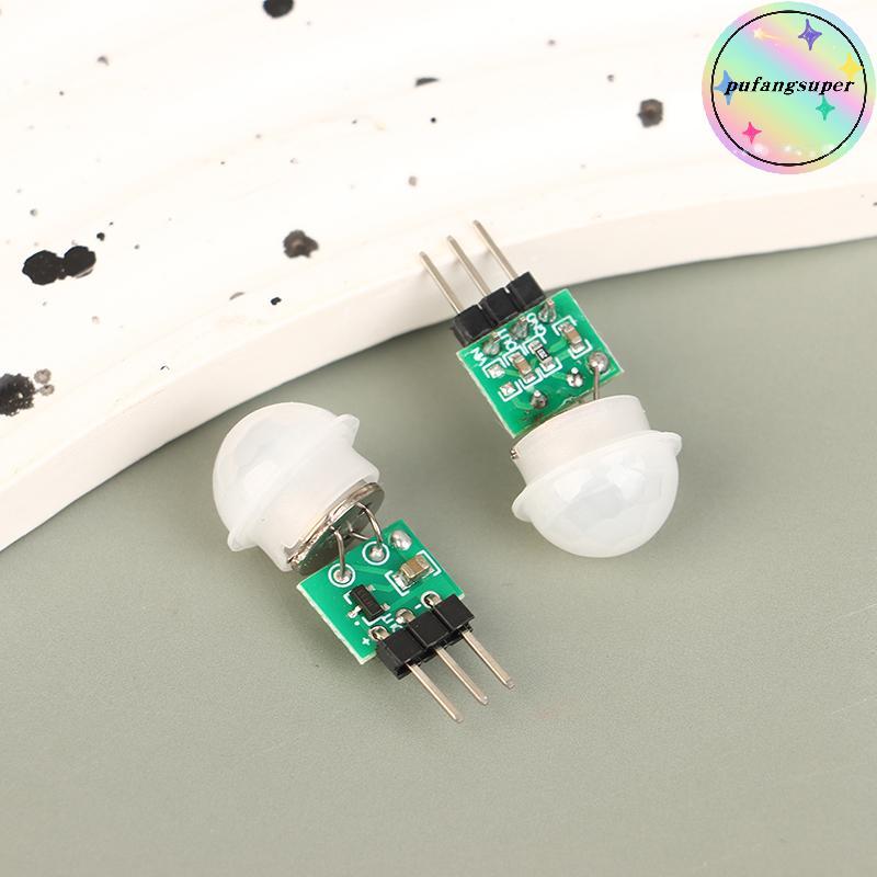 Pufangsuper 1 PC HC-SR312 Mini IR Pyroelectric อินฟราเรด PIR Motion Human Sensor เครื่องตรวจจับอัตโน