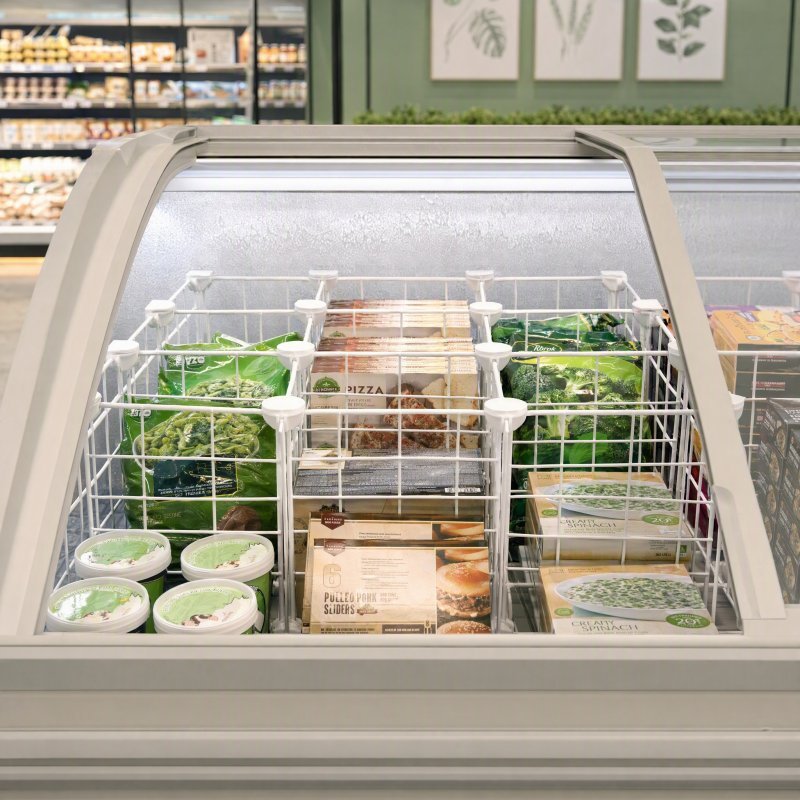 ตู้เย็น Adjustable Divider Chest Freezer Baskets ช่อง taijin