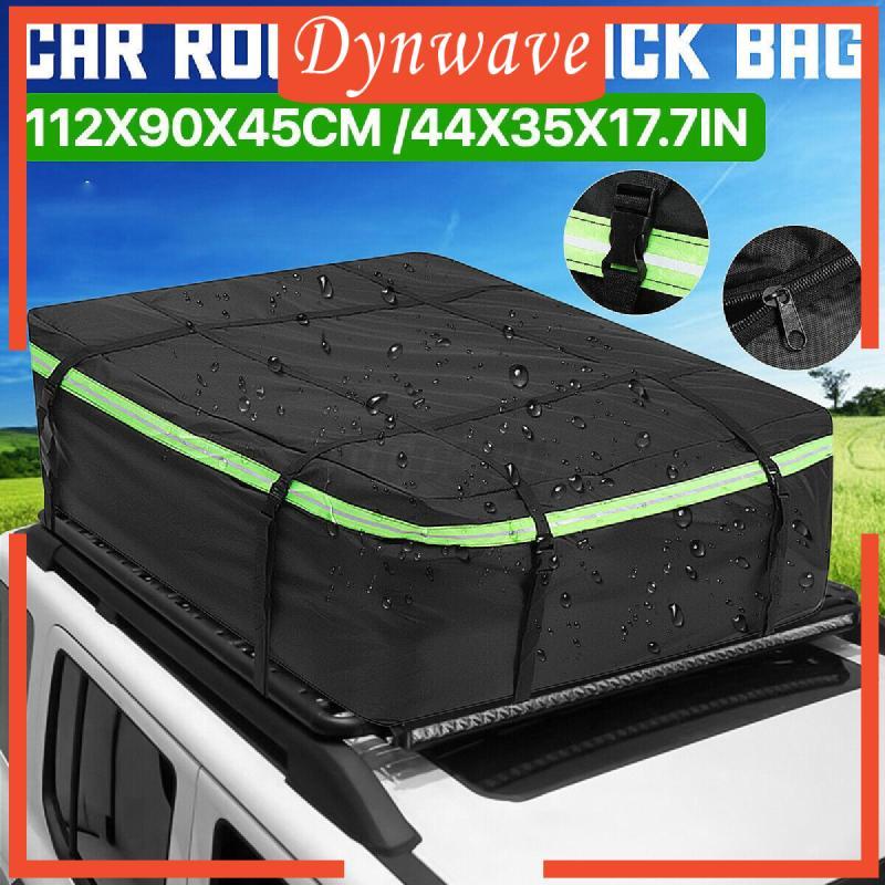 [Dynwave] Car Rooftop Cargo Carrier แร็คหลังคาพร้อมแถบสะท้อนแสงกลางคืนกระเป๋าเดินทาง Car Rooftop กระ