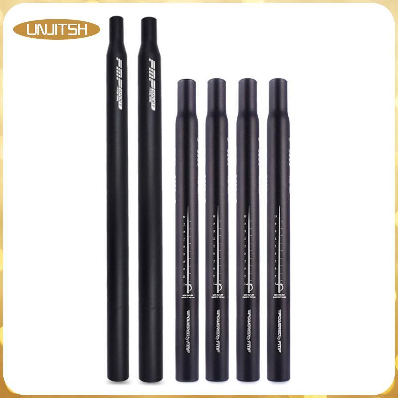 [unjitsh] Bike Seat Post Black สําหรับจักรยานเสือภูเขา Fix Gear Bike & Safe Line Mark